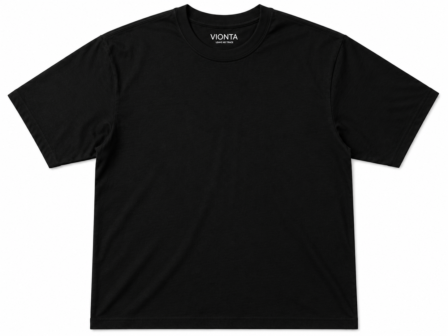 Basic regular black T-shirt